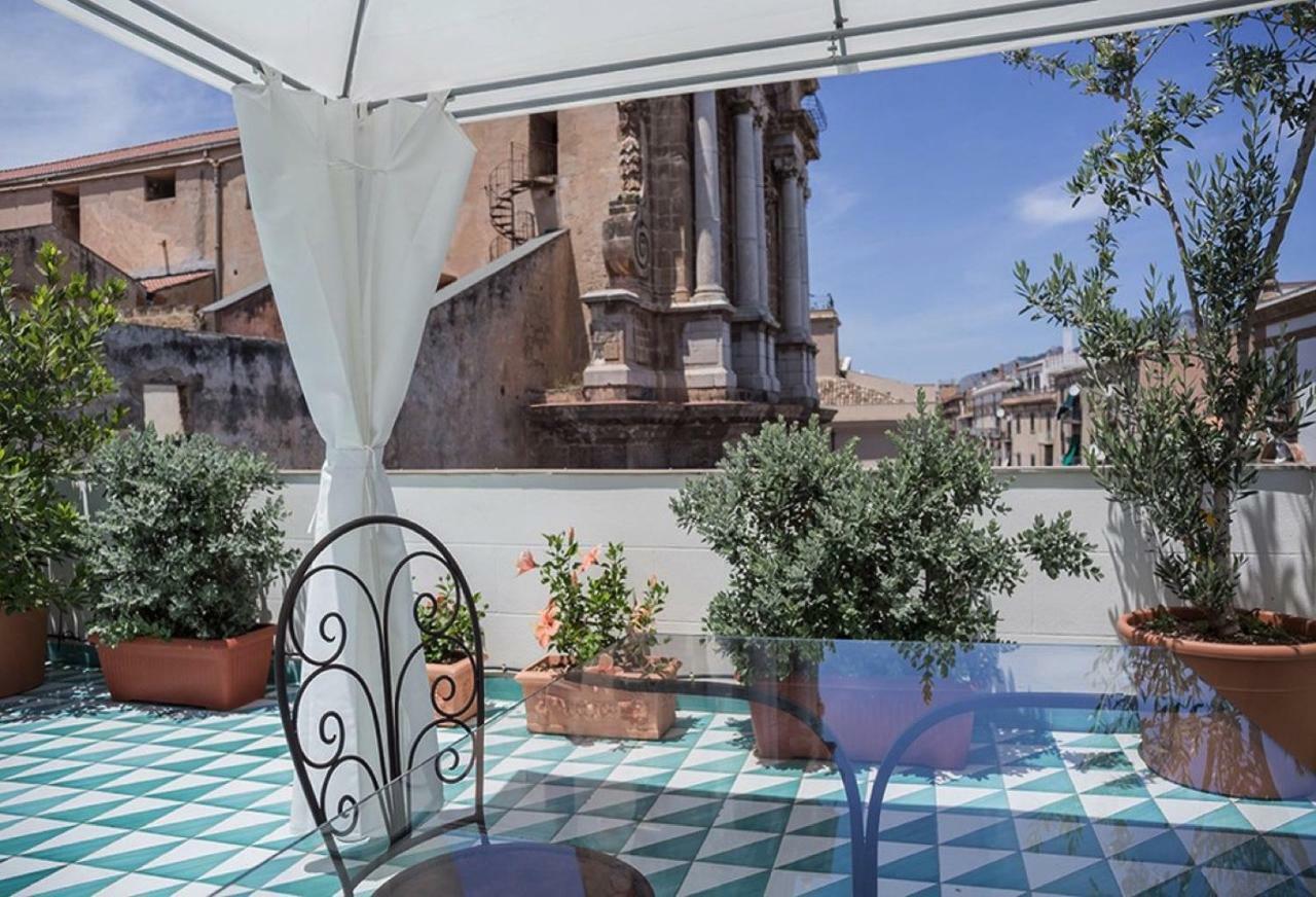 Ferienwohnung Kalsa Casa Di Charme Con Terrazza By Wonderful Italy Palermo Exterior foto